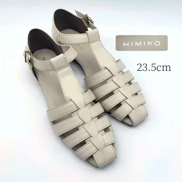 히메코 구르카 샌들 아이보리 23.5cm
