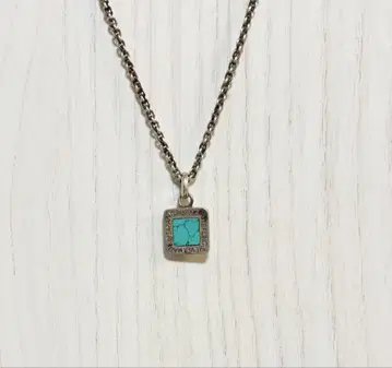 GARNI&CO. 터콰이즈 스톤 실버 목걸이