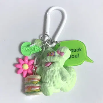 자라자라 키링 자라자라 가챠가챠 모르루 프렌즈 그린