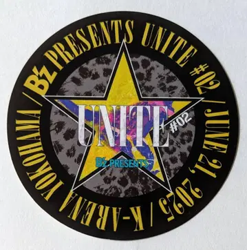 B'z PRESENTS UNITE #02 스티커