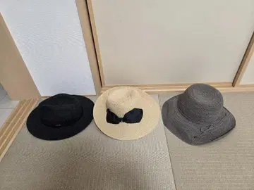 여성용 모자 3개 세트