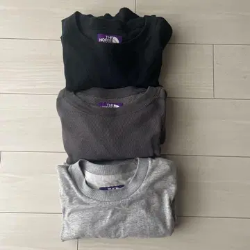 노스페이스 퍼플 라벨 3종 세트