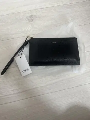 훌라 블랙 클러치 파우치