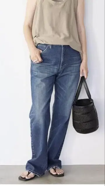 DeuxiemeClasse Lee 별주 5포켓 데님