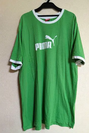 헤이세이 레트로 PUMA 링거 T 아마 2005년경의 구제 의류