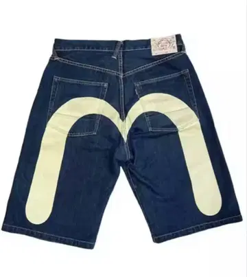 evisu 하프 팬츠