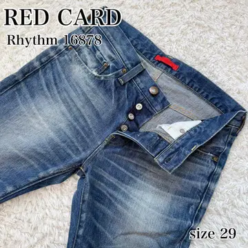 RED CARD Rhythm 16878 스키니 데님 29 버튼 플라이