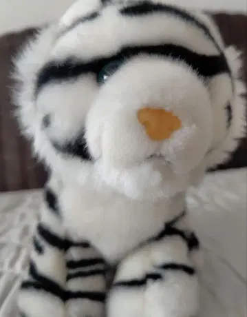 호랑이 봉제 인형 화이트 블랙 스트라이프