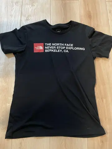 THE NORTH FACE 티셔츠 M 블랙
