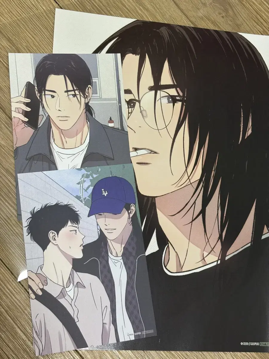 Mofun Collaboration Cafe OneTwoTen Postcard + Poster