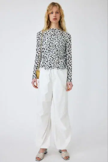 moussy DRAW STRING GARTER 팬츠