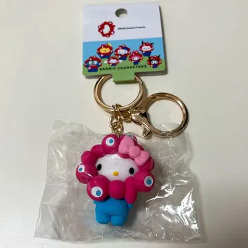 만박 산리오 밈쿠밈쿠 변신 입체 마스코트 컬러 키링 키티
