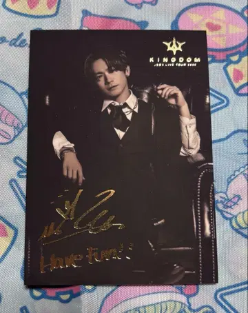 NAOTO 포토 카드 시크릿