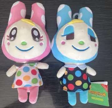 아츠마레 동물의 숲 봉제 인형 세트 크리스틴 프랑수아