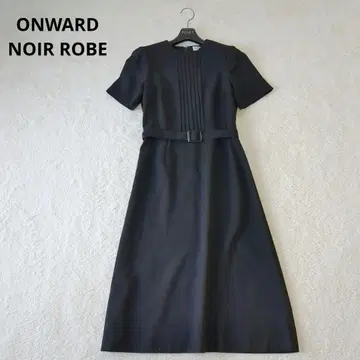 noir robe 온워드 블랙 포멀 원피스 11호 벨트