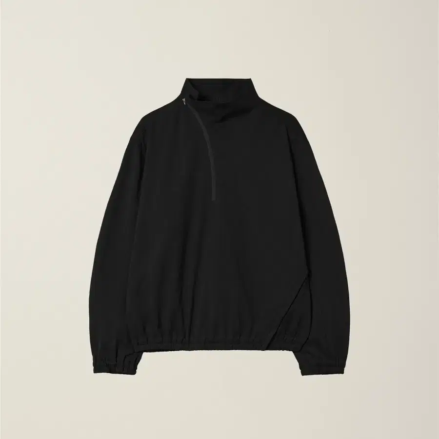トップス Coyseio RUFFLE LACE HOOD ZIP-UP BLACK Vaska Store