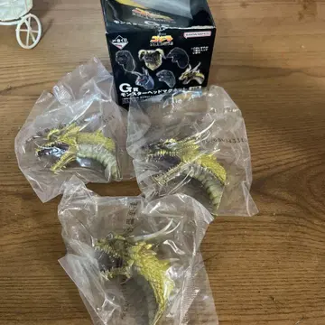 제일복권 고질라 대괴수열전 G G상 킹기도라 3개 세트