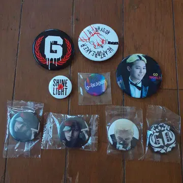 G-DRAGON 캔 배치 9개 세트