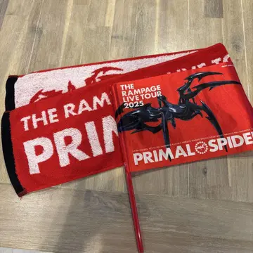 THE RAMPAGE 2025 PRIMAL SPIDER 타월 플래그