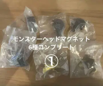 제일복권 고질라 G상 몬스터 헤드 마그넷 전 6종 컴플리트