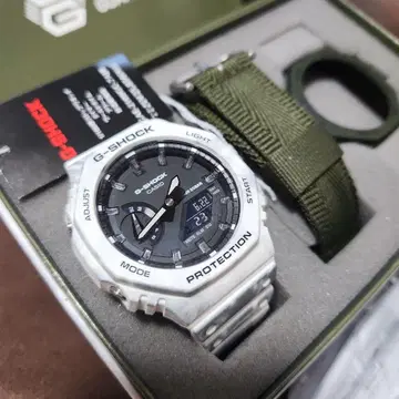 새상품급 G-SHOCK GAE-2100GC 카시오 손목시계 밀리터리 카본
