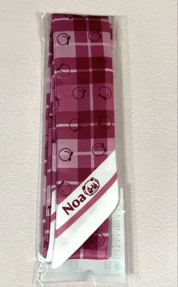 카라피치 파라다이스 2025 노아 씨 리본 스카프 컬러풀 피치