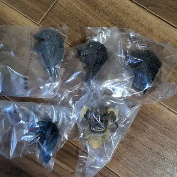 제일복권 고질라 대괴수열전 G 제일복권 G상 몬스터 헤드 마그넷 5종