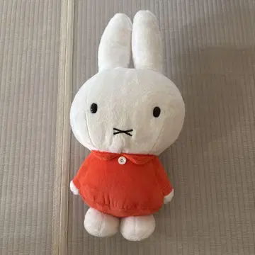 미피 봉제 인형 오렌지 셔츠 약 50cm