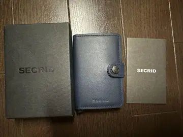 SECRID M Miniwallet Original Navy 미사용품