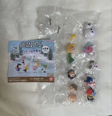 PEANUTS 나란히 5 전 6종 풀 컴프