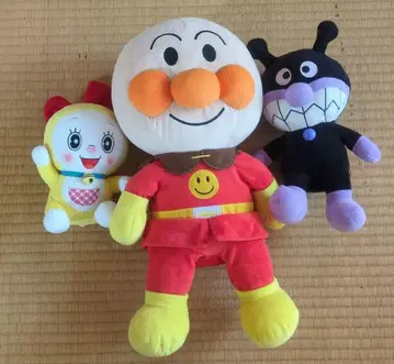 호빵맨 외 봉제 인형 세트