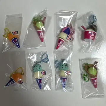 서티원 마스코트 키링 8개 세트