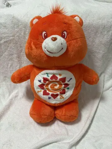 당일 발송 케어 베어 오렌지 빅 봉제 인형