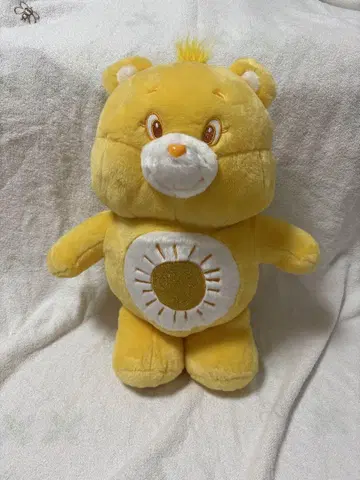 당일 발송 Care Bears 노랑 컬러 빅 봉제 인형