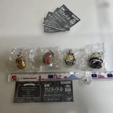 가챠  괴도 세인트 테일 메지루시 액세서리 4종 세트입니다.