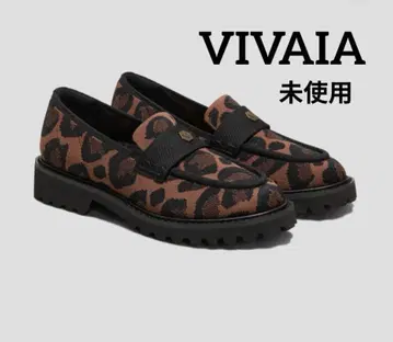 VIVAIA 레오파드 무늬 로퍼 미사용