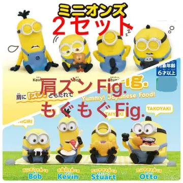 미니언 어깨 쿵 Fig. & 모구모구 Fig. (2세트)