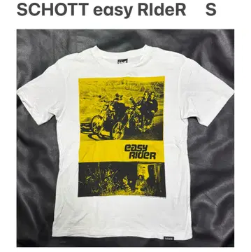 SCHOTT easy Rider 티셔츠 S 샷 이지 라이더