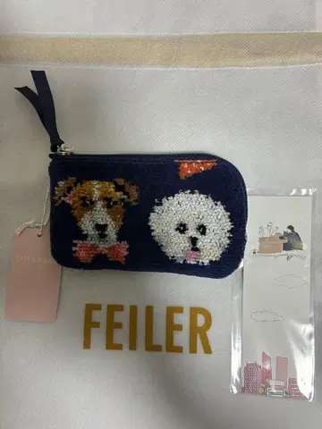 페이러 러브 리드 기 미니 파우치 FEILER