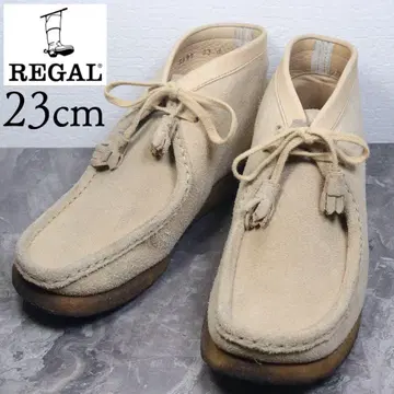 REGAL 리걸 23 부츠 왈라비 태슬 스웨이드 베이지