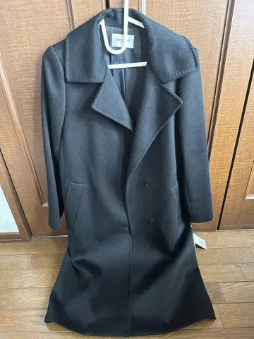 JOCONDE ROYAL 블랙 롱 코트 정가 220,000엔