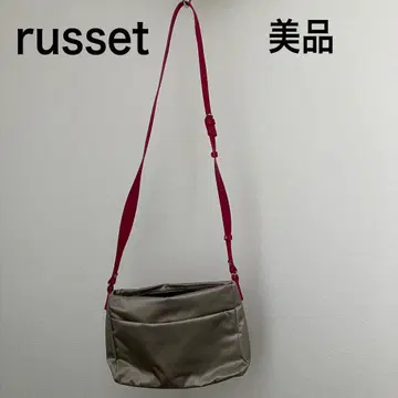 russet 숄더백 베이지/핑크