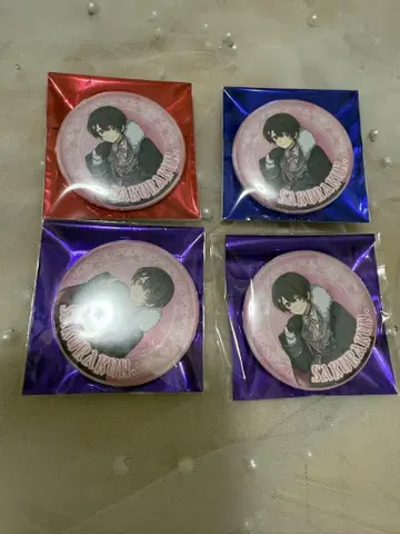 쵸코라비 사쿠라쿠 굿즈 캔뱃지