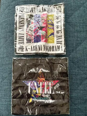 B'z UNITE #02 가챠가챠 파이버 타월 2장 세트