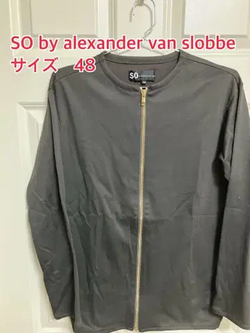 SO by alexander van slobbe 얇은 소재 블루종