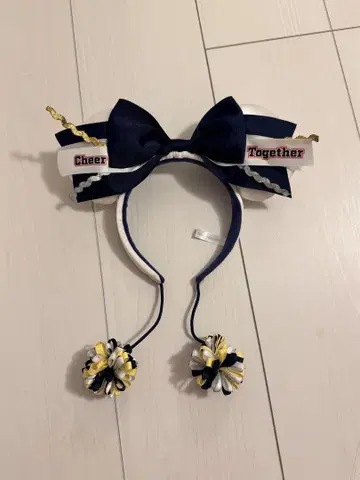 디즈니 머리띠 Cheer Together 리본 머리띠