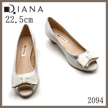 새상품 Diana 다이애나 펌프스 오픈토 아이보리 2094