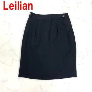 A4810 레리안 미디 스커트 타이트 안감 있음 블랙 검정 9