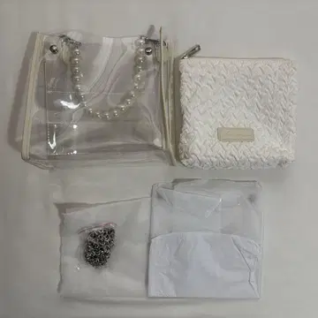 OLIVE des OLIVE 펄 핸들 이타백 이타백 클리어 백