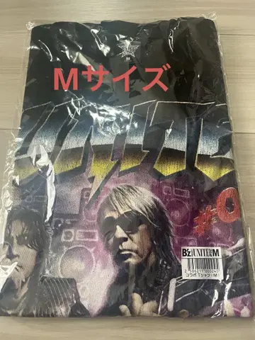 B'z 콜라보 티셔츠 0622 M 사이즈 블랙